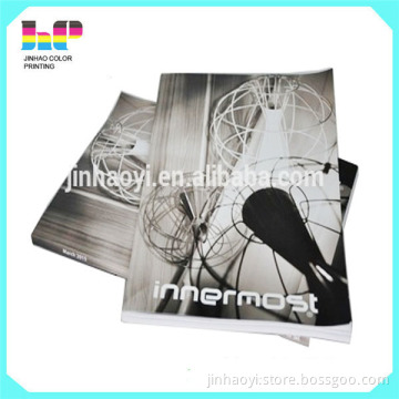 China Printing Factory Print perfect binding full color catalogue with flap